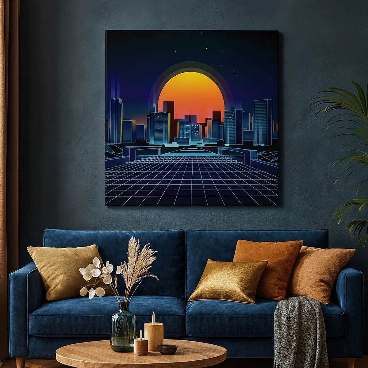 Tablou pe pânză - Încă mai vrei să ajungi la lumea reală? - 30x30 cm