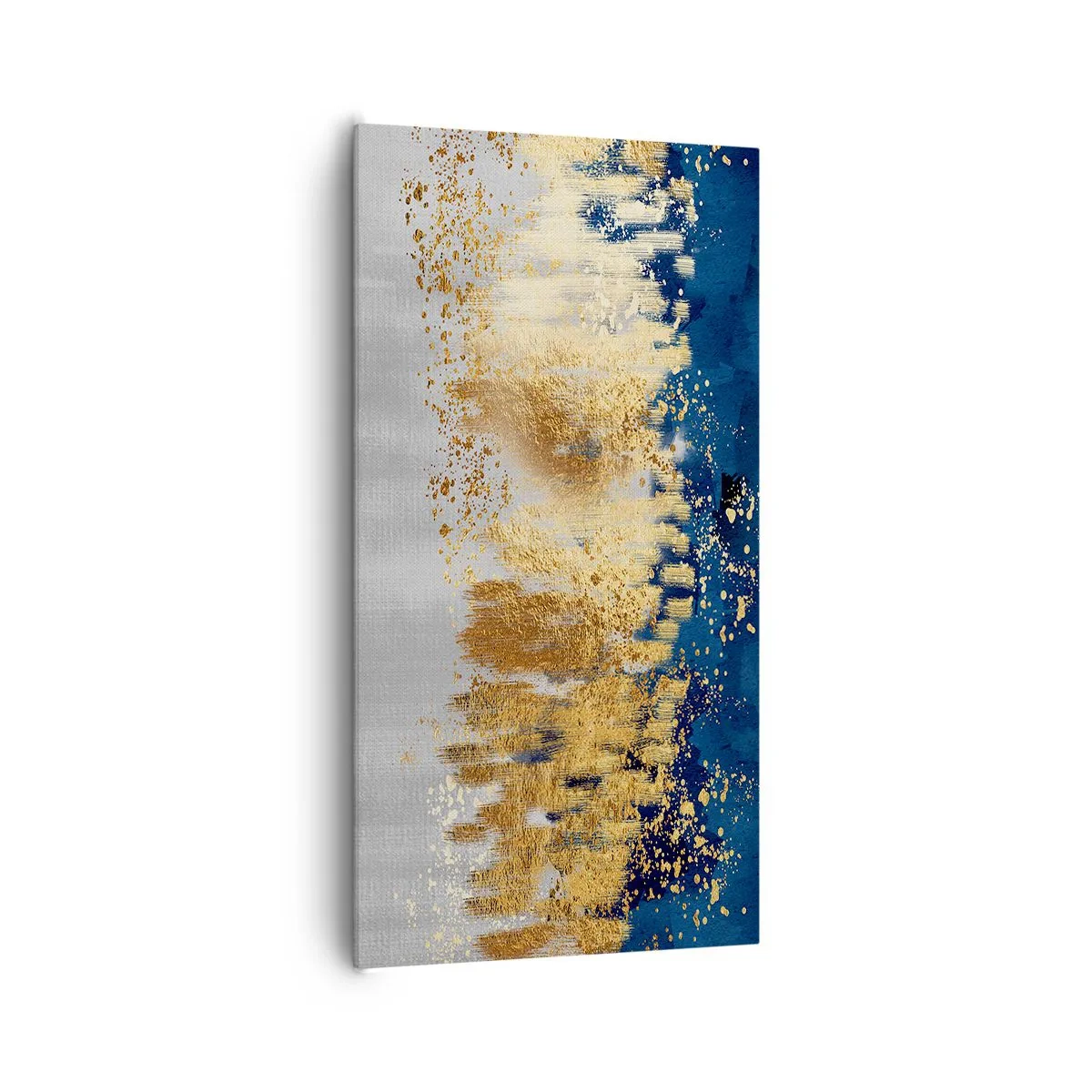 Tablou pe pânză - Compoziție modernă cu bliț - 65x120 cm
