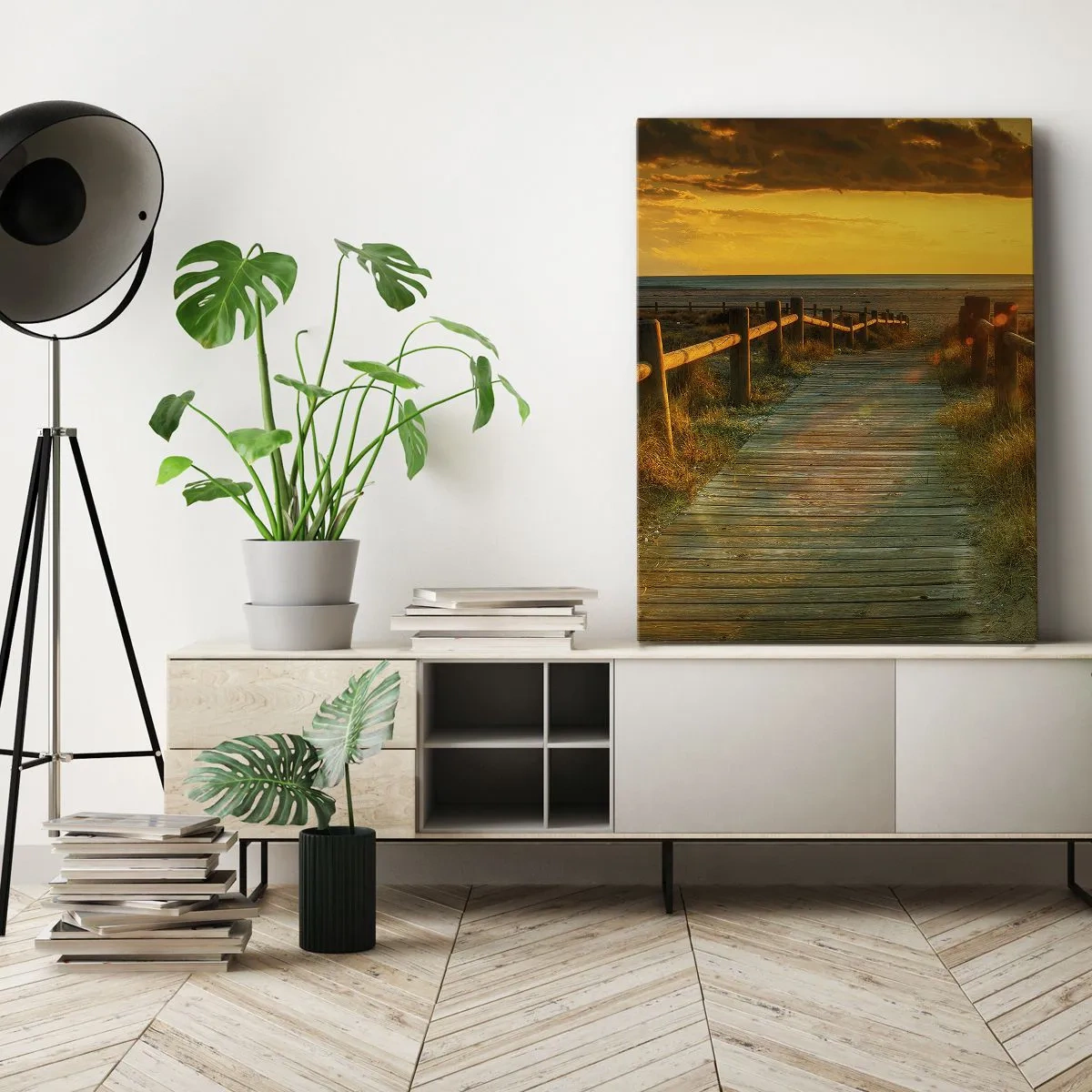Tablou pe pânză - Scăldat în aur vechi - 50x70 cm