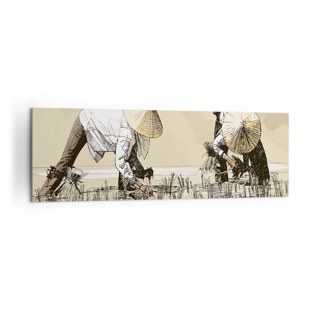 Tablou pe pânză - O recoltă reușită - 160x50 cm