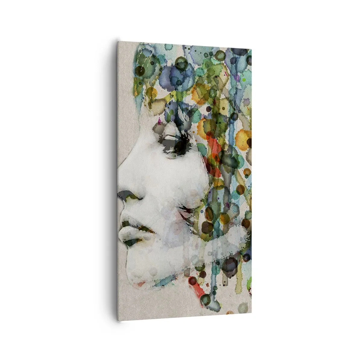 Tablou pe pânză - A ieșit din cenușiu - 65x120 cm