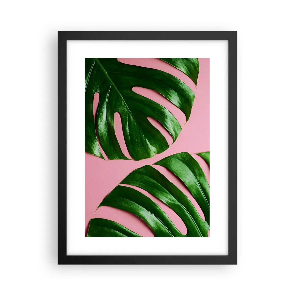 Poster în ramă neagră - Întâlnire verde - 30x40 cm