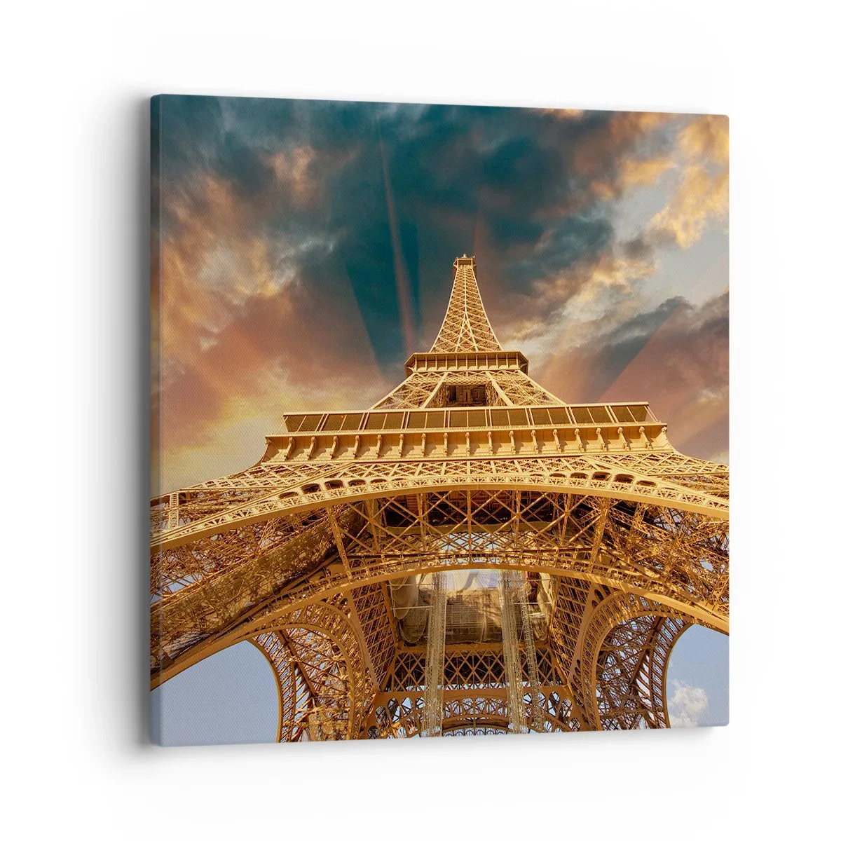 Tablou pe pânză - Cum a ajuns omenirea la cer - 40x40 cm