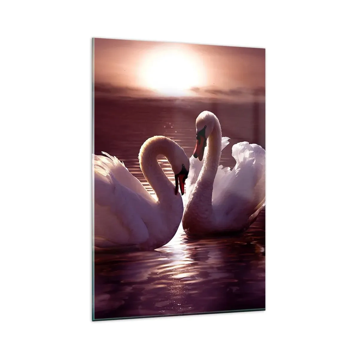 Tablou pe sticlă - Până când moartea ne va despărți - 80x120 cm