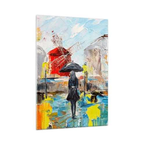 Tablou pe sticlă - Legende pariziene - 50x70 cm