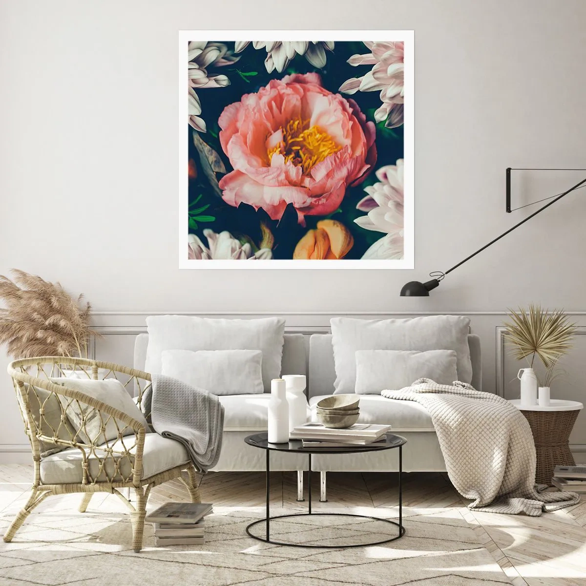 Poster - Cu splendoare barocă - 60x60 cm
