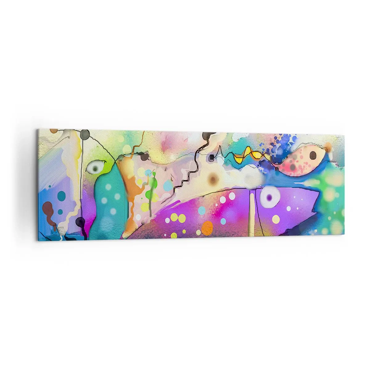 Tablou pe pânză - Fără cuvinte! - 160x50 cm
