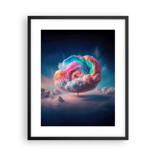 Poster în ramă neagră - Visul unui parc de distracții - 40x50 cm