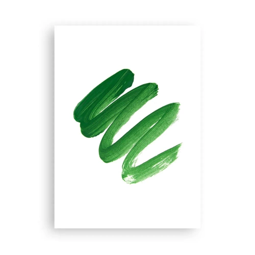 Poster - Glumă verde - 50x70 cm