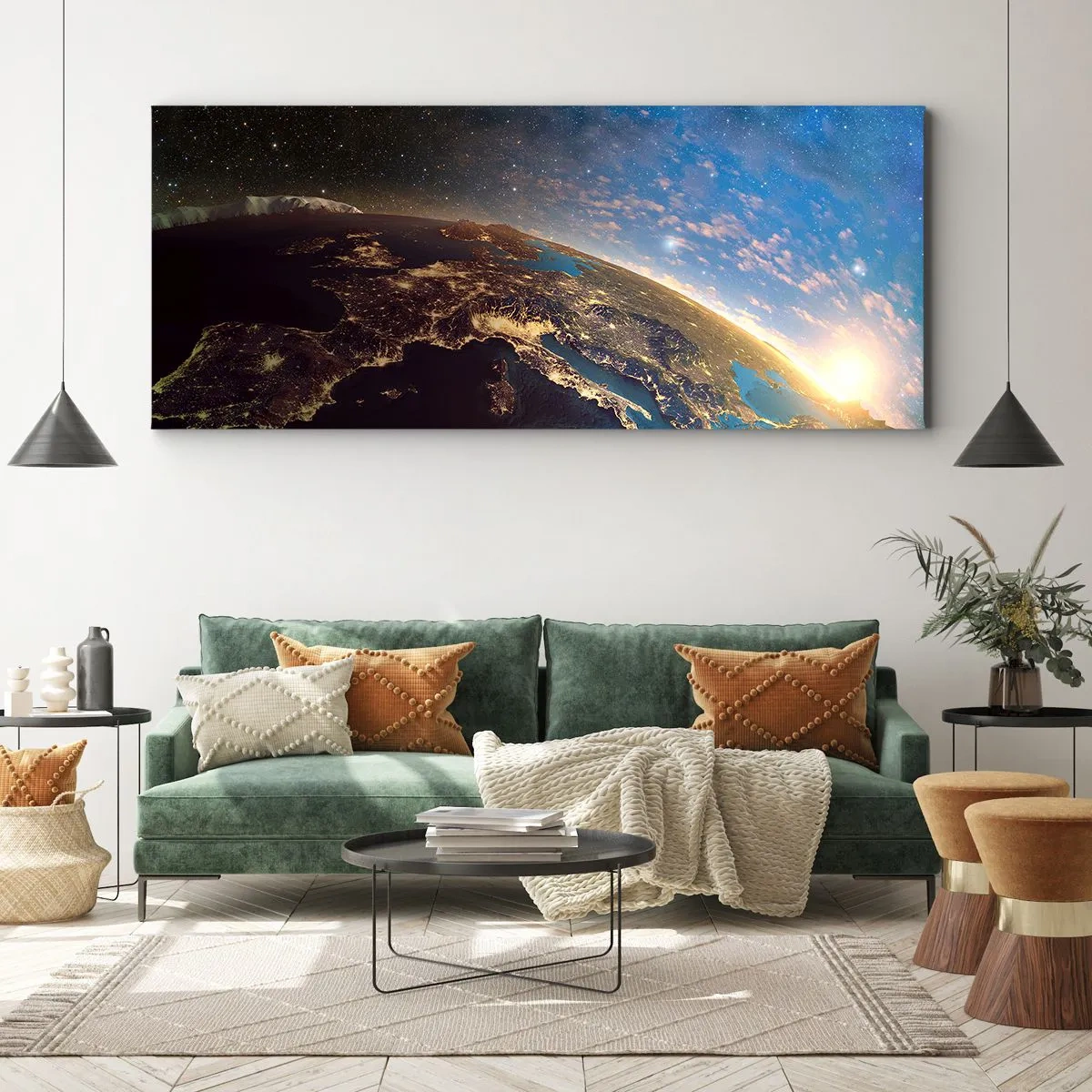 Tablou pe pânză - Să ne privim de la distanță - 100x40 cm