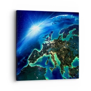 Tablou pe pânză - O Europă scânteietoare - 40x40 cm