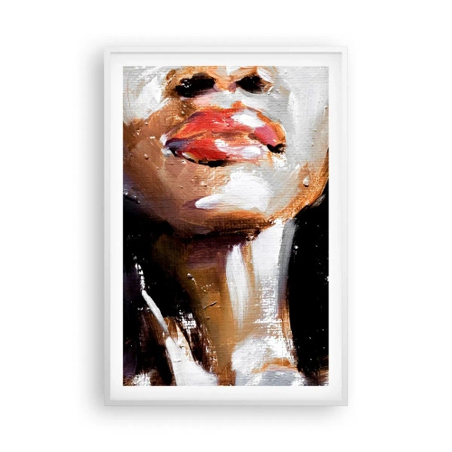 Poster în ramă albă - Mândrie fără prejudecăți - 61x91 cm