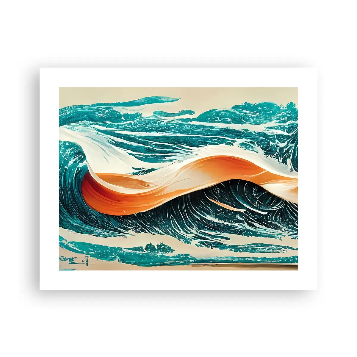 Poster - Visul unui surfer - 50x40 cm