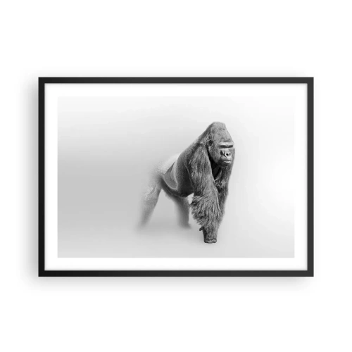 Poster în ramă neagră - Încrezător în puterea lui - 70x50 cm