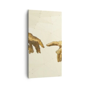 Tablou pe pânză - Geometrie divină - 55x100 cm