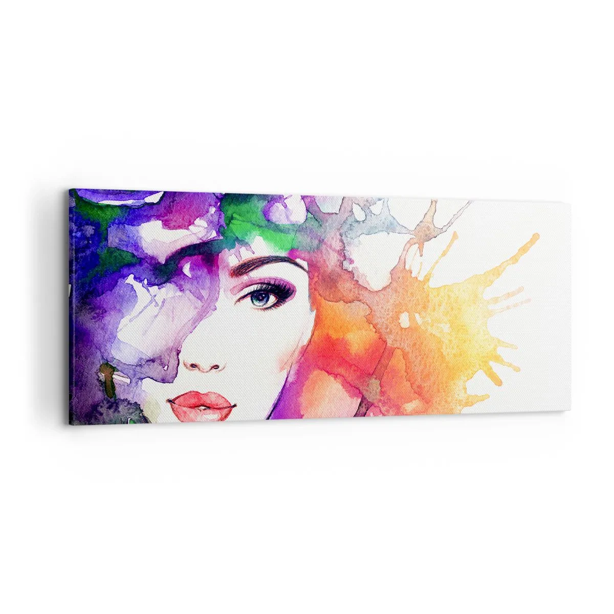 Tablou pe pânză - Cu capul în nori - 120x50 cm
