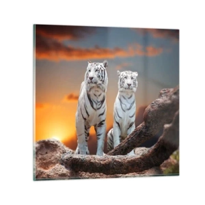 Tablou pe sticlă - La fel ca în Narnia - 30x30 cm