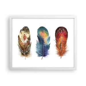 Poster în ramă albă - Ritualuri, rituri, mistere - 50x40 cm