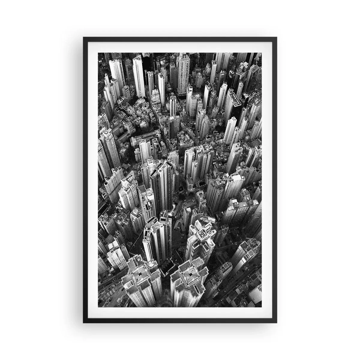 Poster în ramă neagră - Din ce în ce mai sus - 61x91 cm