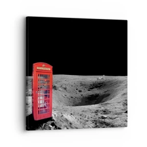 Tablou pe pânză - Glumă cosmică - 30x30 cm