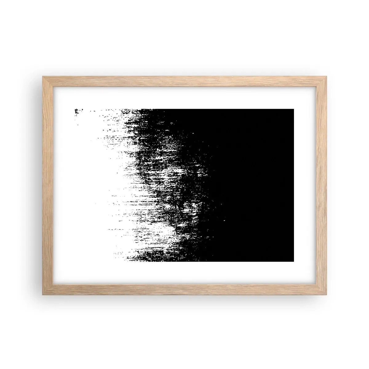 Poster în ramă de stejar deschis - Iar câștigătorul este... - 40x30 cm