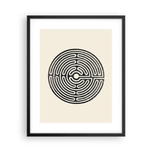 Poster în ramă neagră - Ordine secretă - 40x50 cm