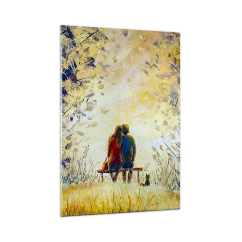 Tablou pe sticlă - Un moment magic - 50x70 cm