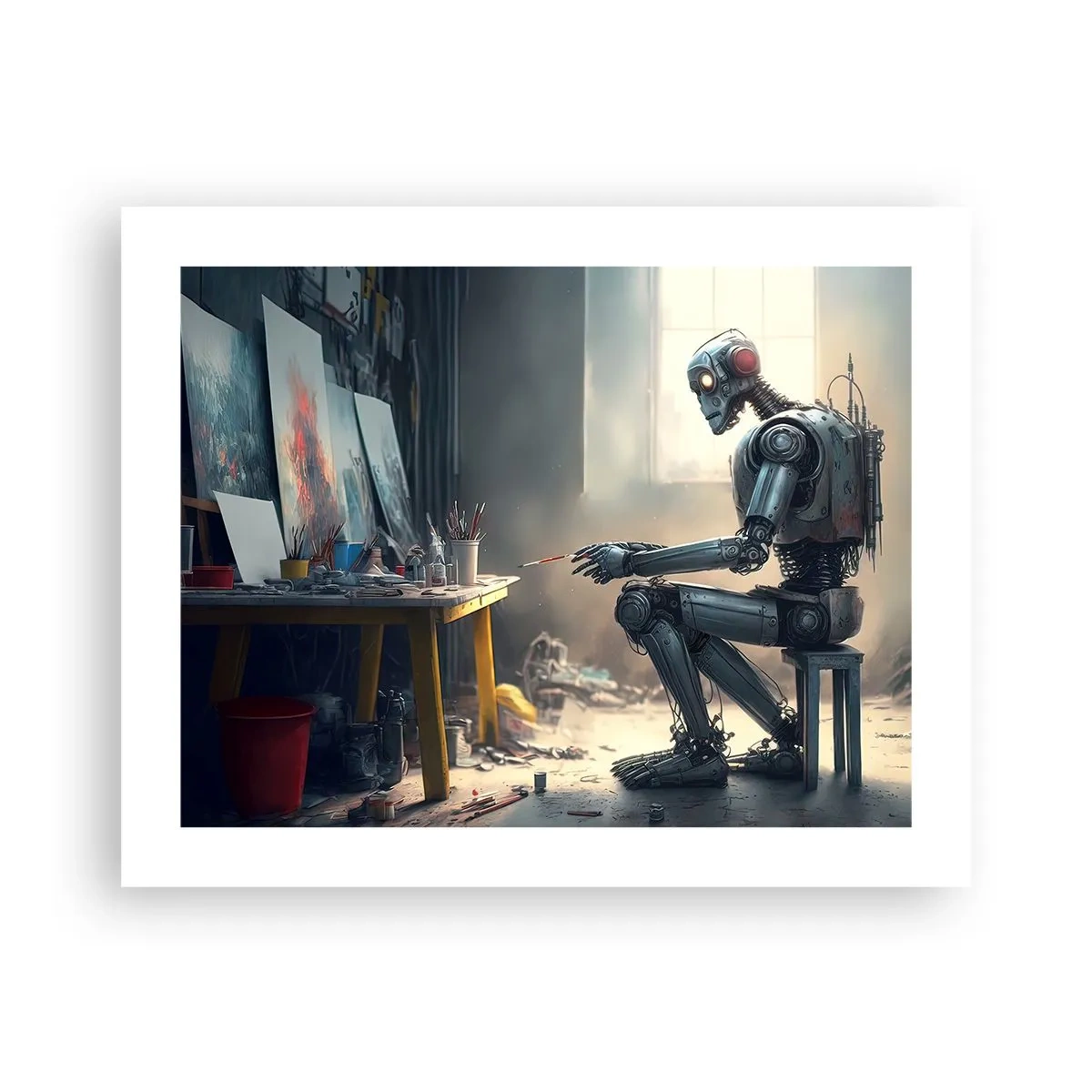 Poster - Actul de creație - 50x40 cm