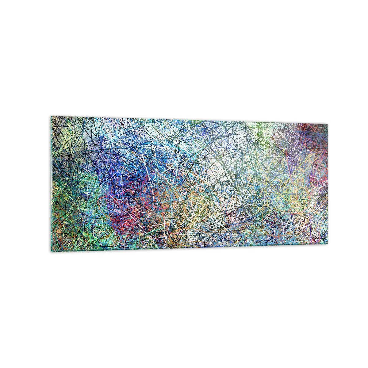 Tablou pe sticlă - Nu este atât de simplu - 120x50 cm
