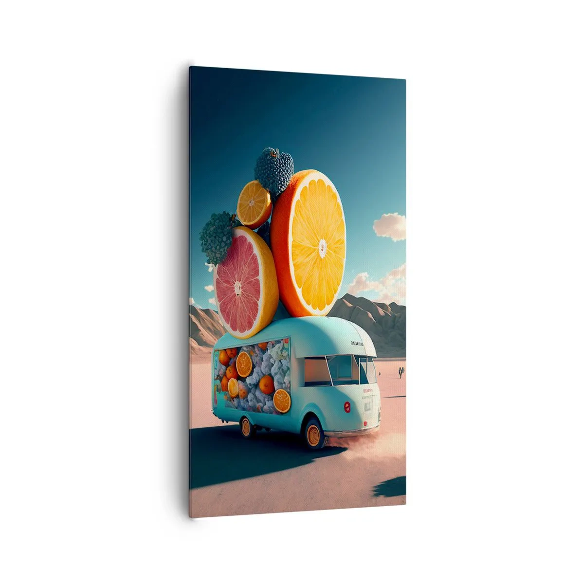 Tablou pe pânză - Gustul vacanței - 65x120 cm