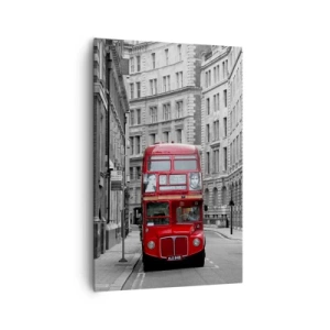 Tablou pe pânză - Viața de zi cu zi nu trebuie să fie gri - 80x120 cm