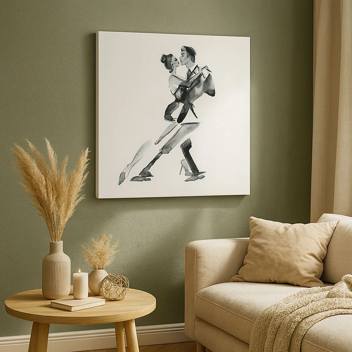 Tablou pe pânză - Într-un ritm - 30x30 cm