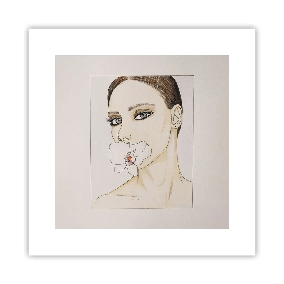 Poster - Un simbol al eleganței și frumuseții - 30x30 cm