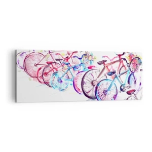 Tablou pe pânză - Reuniunea clubului Antymoto - 140x50 cm