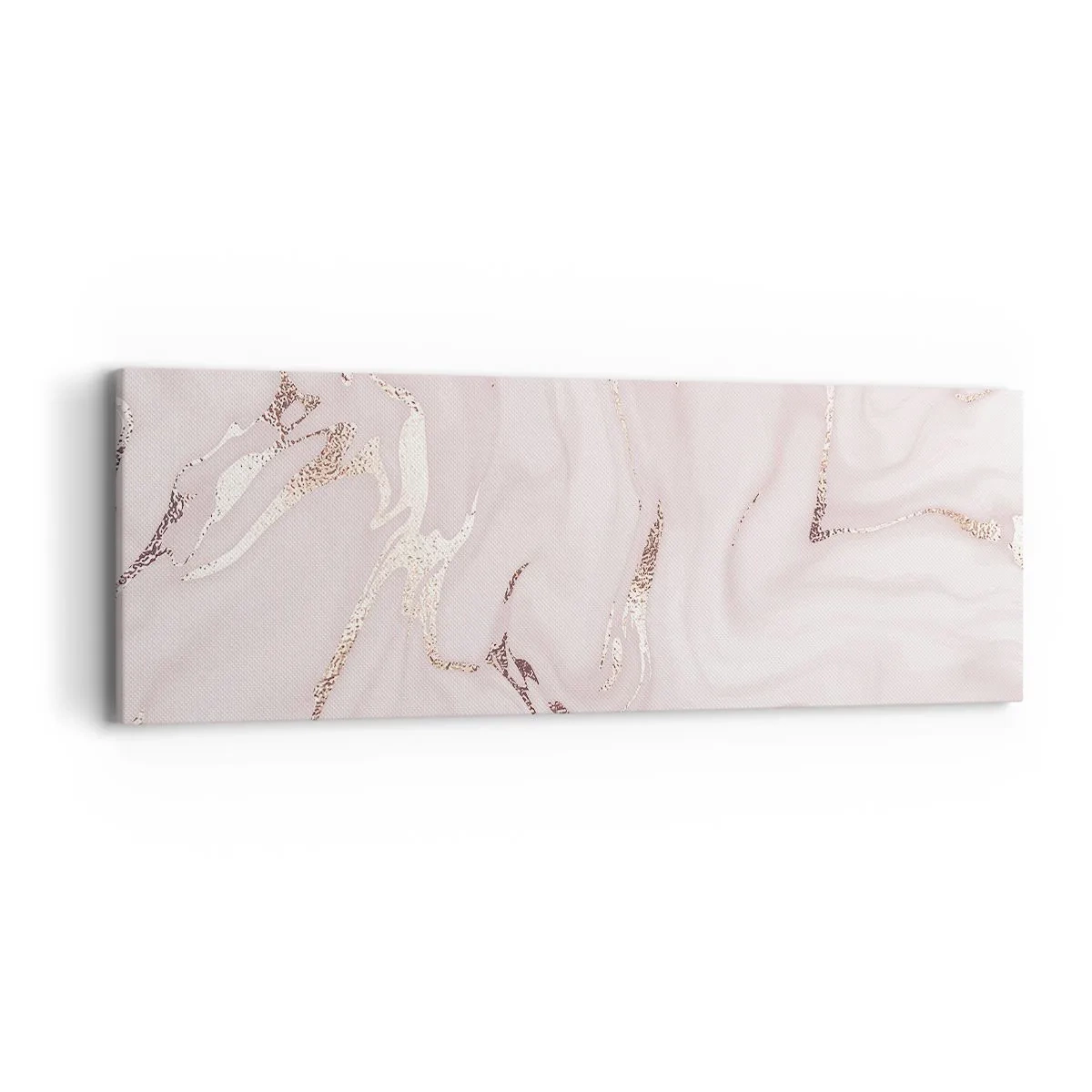 Tablou pe pânză - În nebunia roz - 90x30 cm