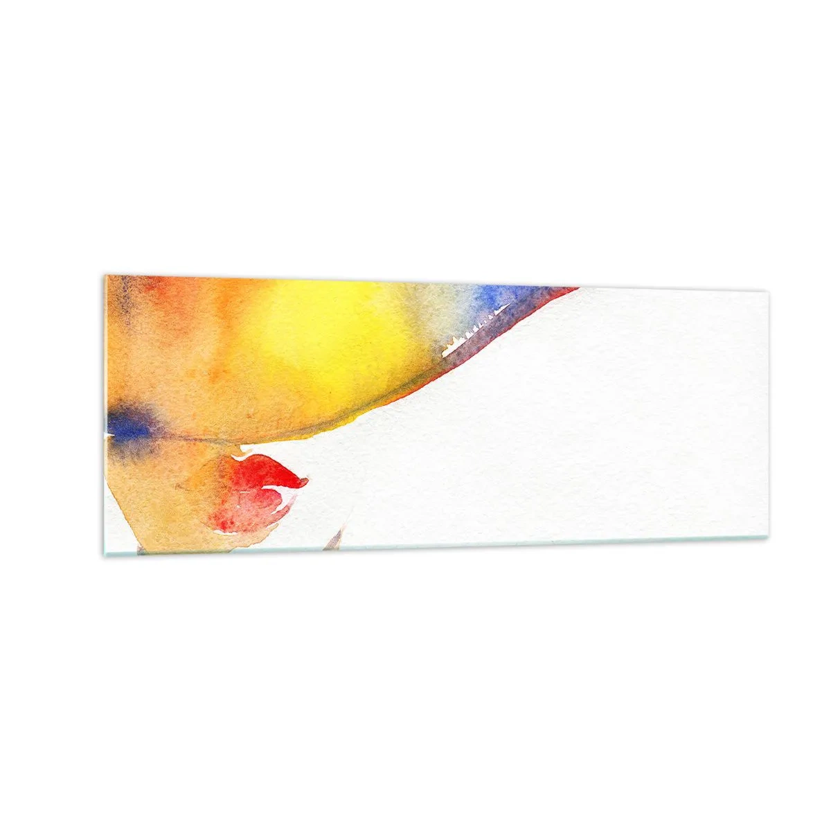 Tablou pe sticlă - Portretul unei doamne    - 140x50 cm