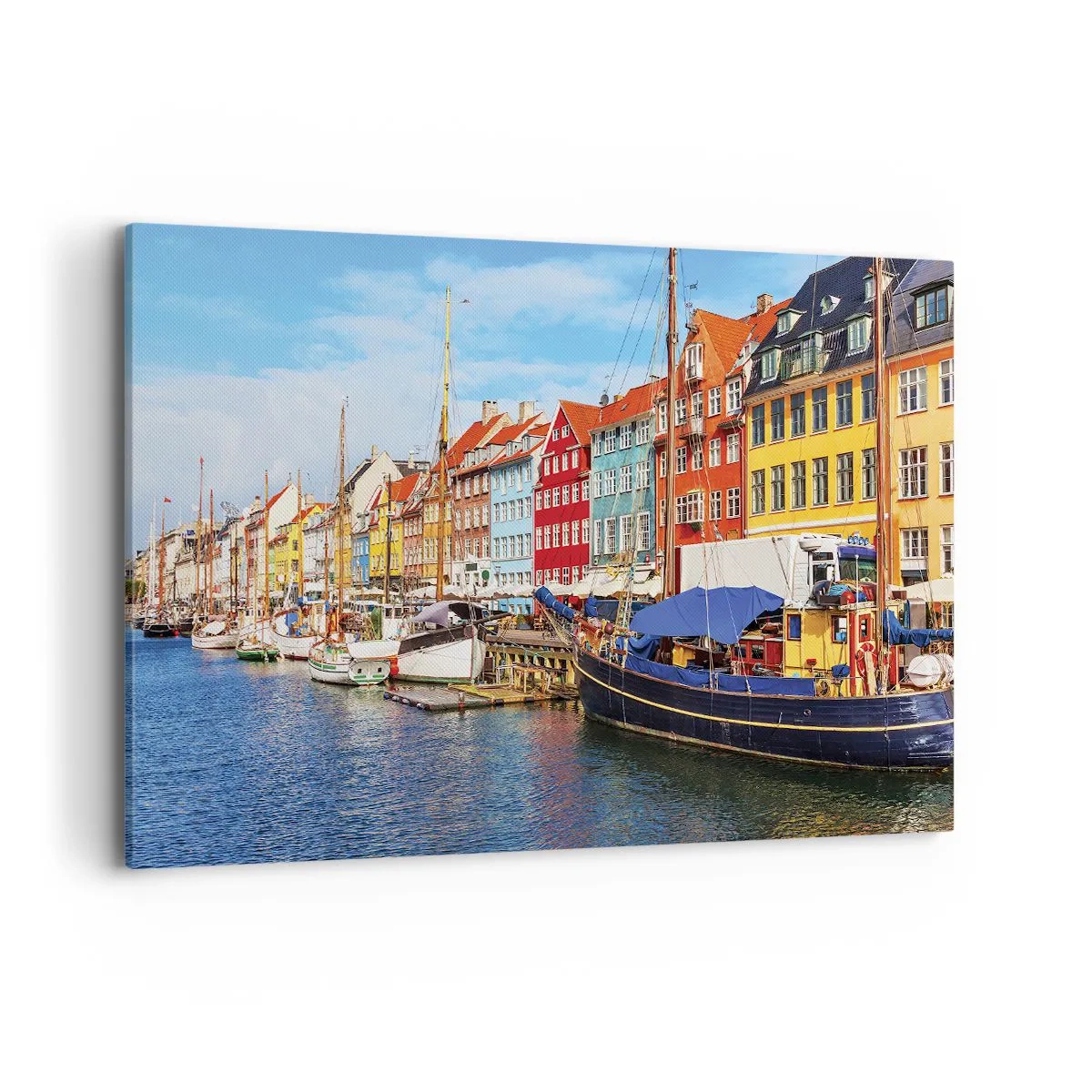 Tablou pe pânză - Portul vesel - 120x80 cm