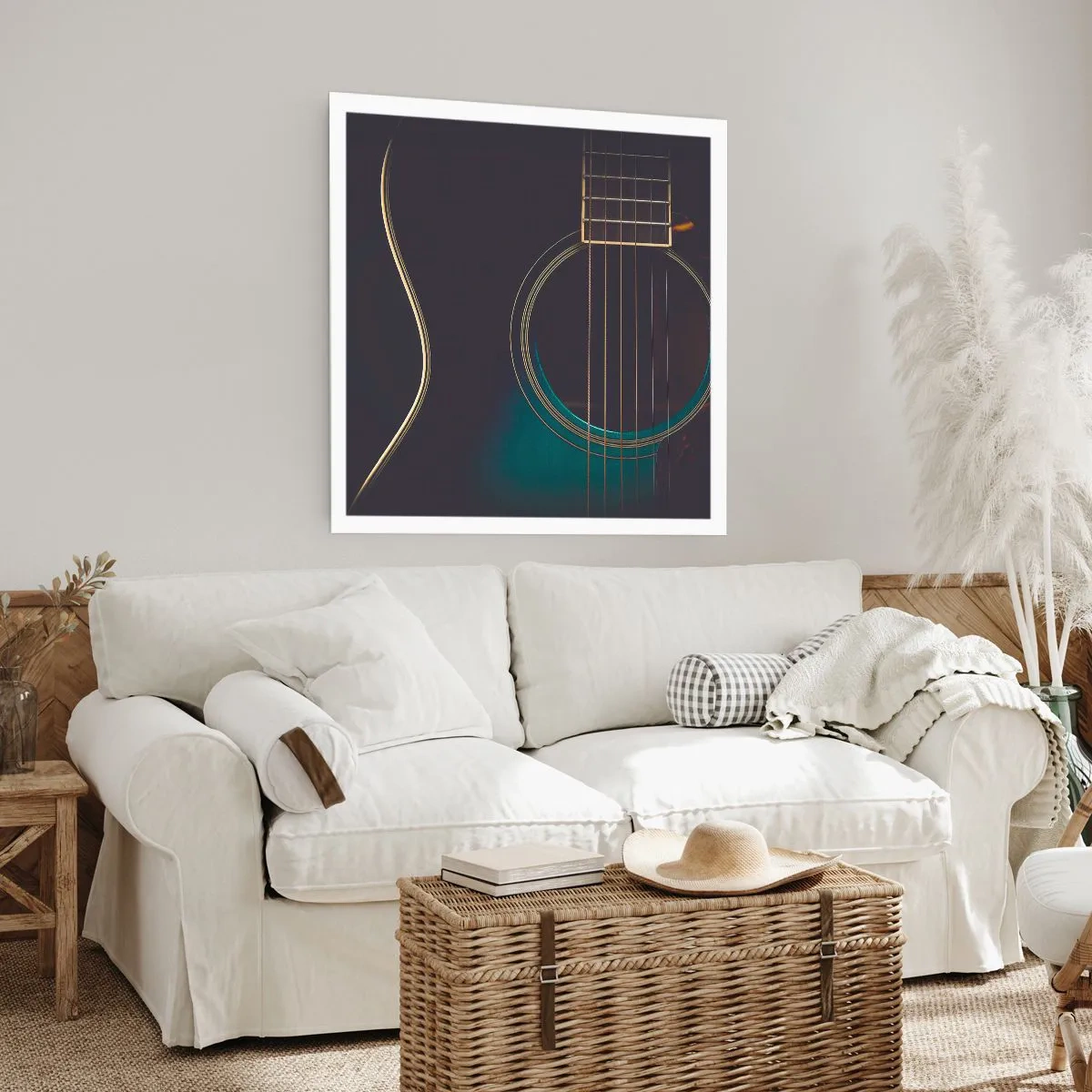 Poster - O clipă înainte de a suna - 60x60 cm