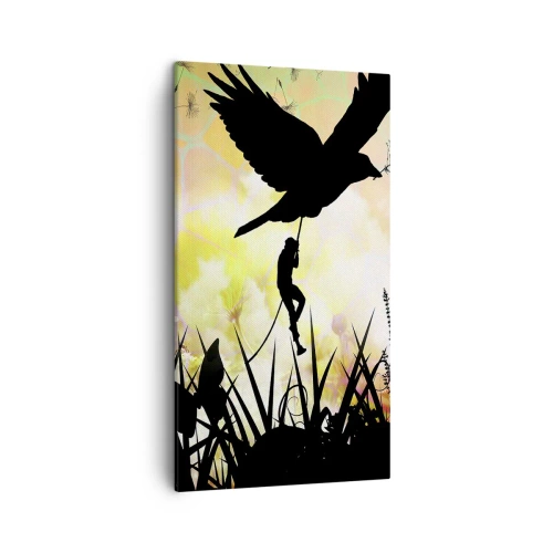 Tablou pe pânză - Într-o atmosferă de basm - 45x80 cm