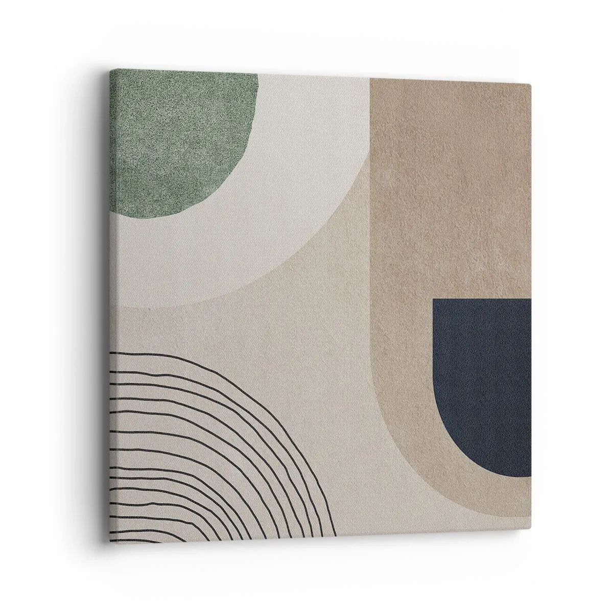 Tablou pe pânză - Blândețea ovalului - 40x40 cm