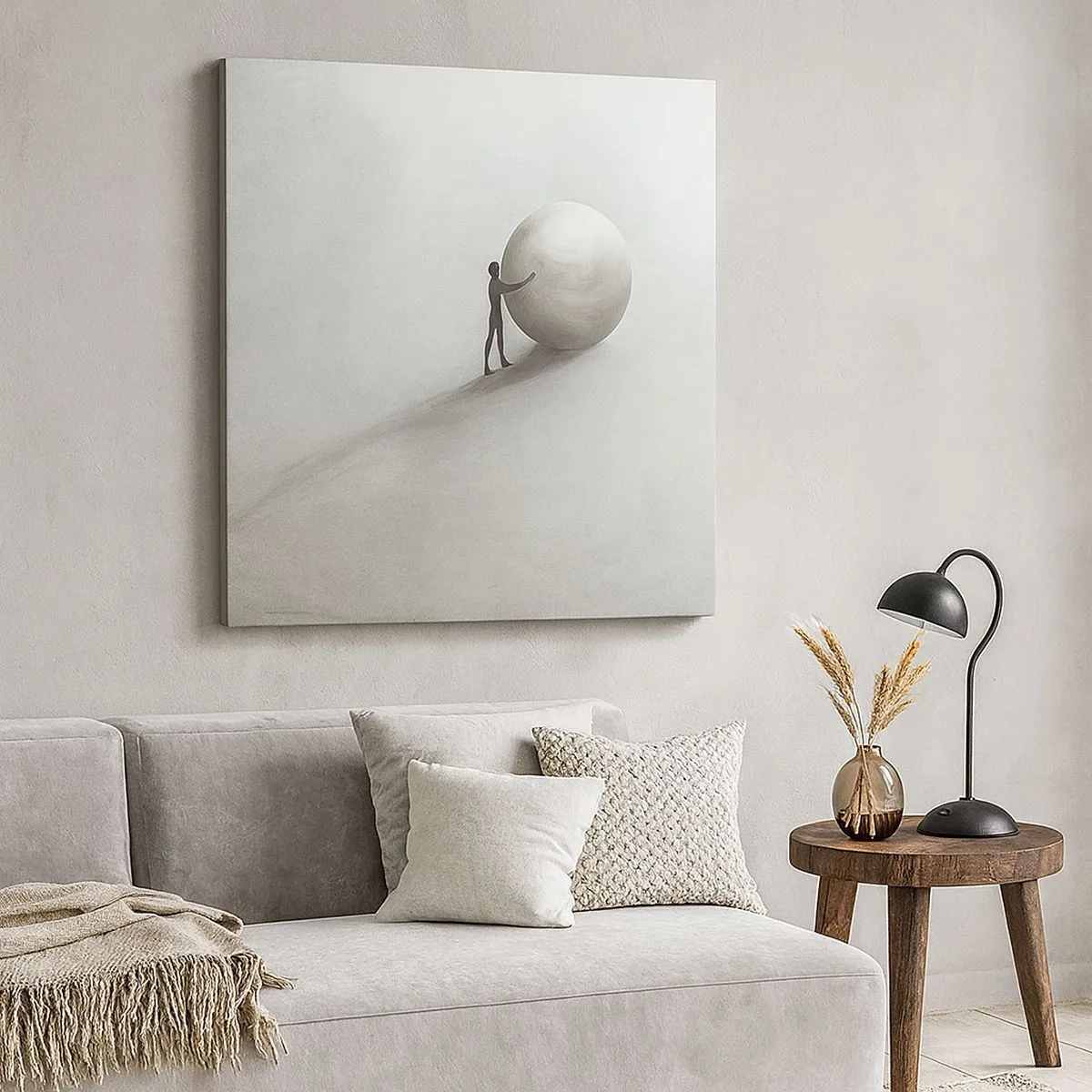 Tablou pe pânză - Jocul vieții - 30x30 cm