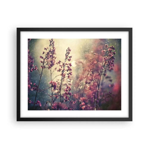 Poster în ramă neagră - Grădina secretă - 50x40 cm