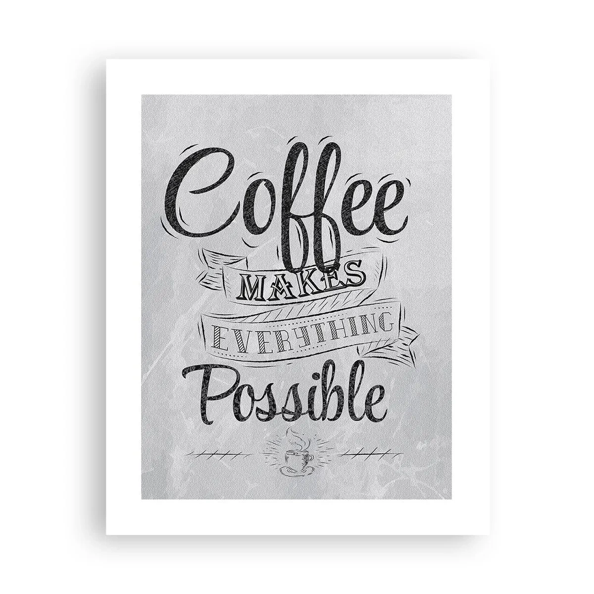 Poster - Cum să nu iubești cafeaua - 40x50 cm