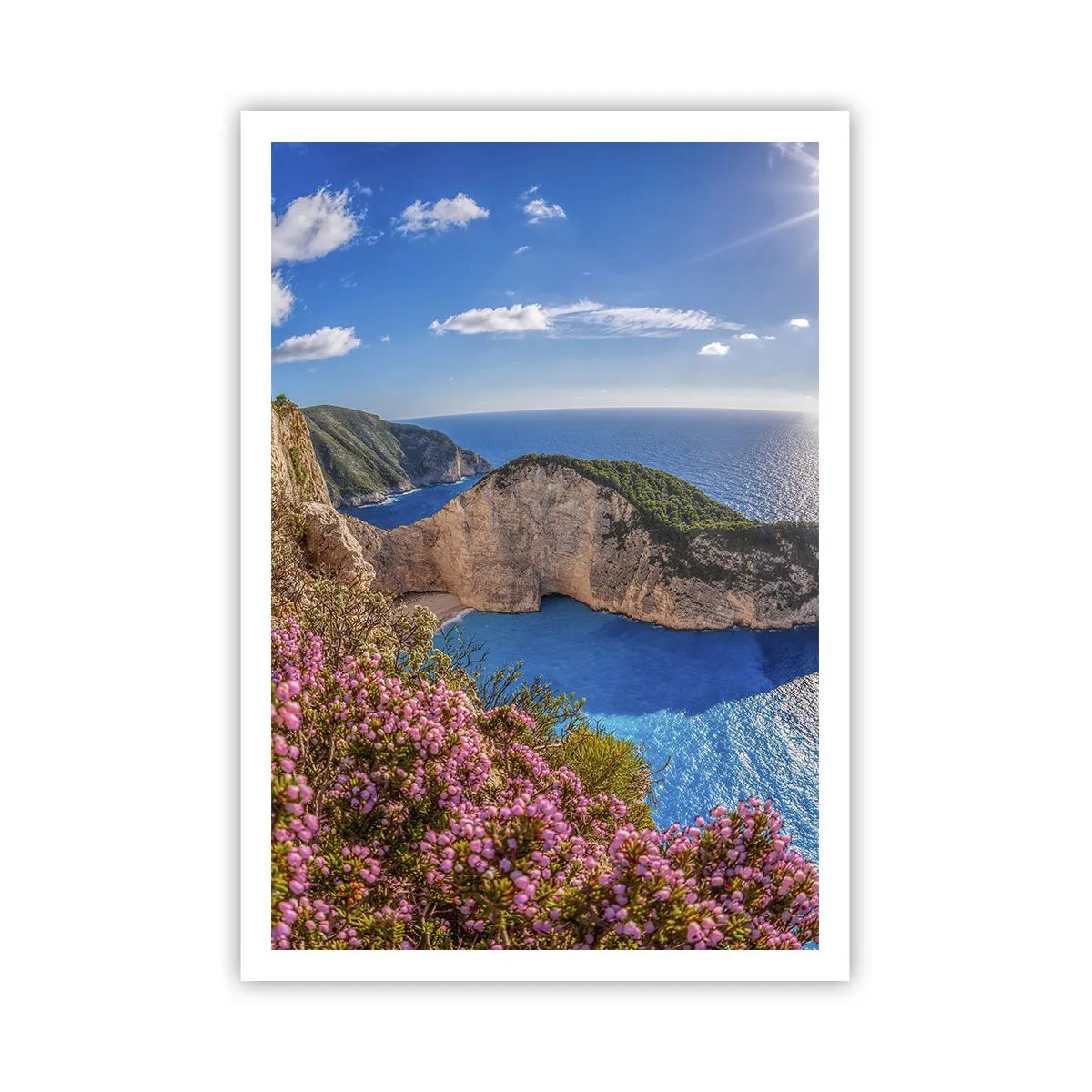 Poster - Marea mea vacanță grecească - 70x100 cm