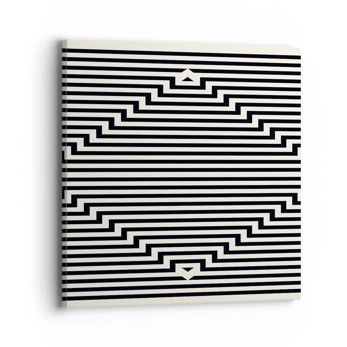 Tablou pe pânză - Iluzie geometrică - 40x40 cm