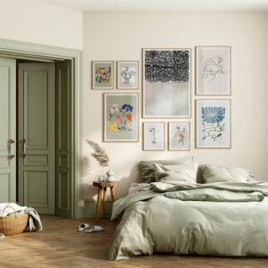 Green desire - Inspiratie pentru dormitor
