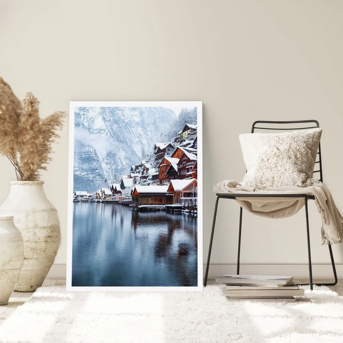 Poster - În decor de iarnă - 40x50 cm