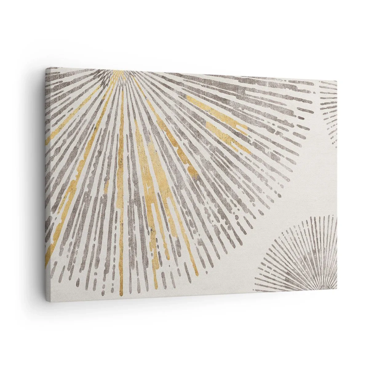 Tablou pe pânză Canvas - Model abstract în formă de rază - 70x50cm - Frumusețea razei - Decorațiune modernă pentru perete pentru living și dormitor ARTTOR