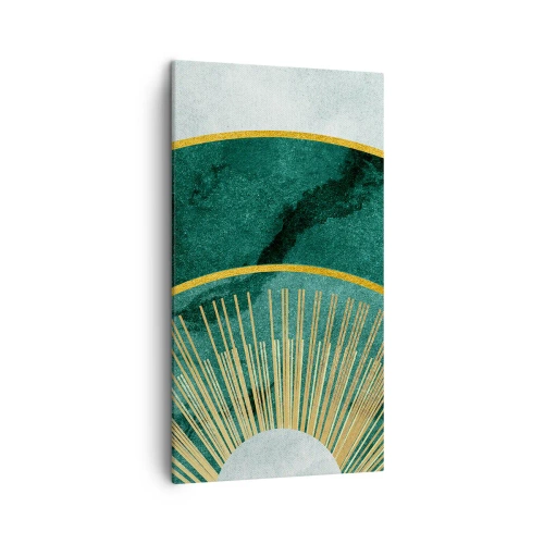 Tablou pe pânză - Un alt sistem solar - 45x80 cm