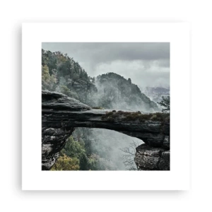 Poster - Aventura este pe cale să înceapă - 30x30 cm